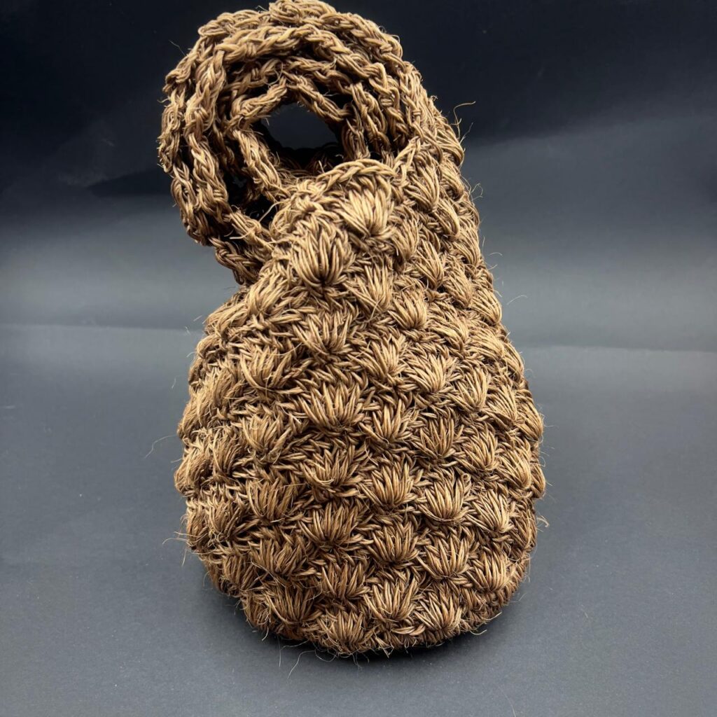Caramel Pineapple Fique Bag
